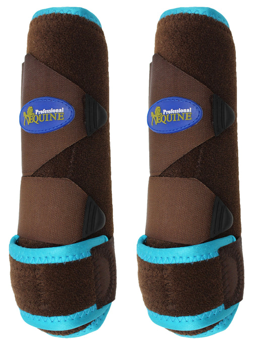 Horse  Medium Professional Equine Sports Medicine Splint Boots 4126A