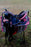 Western Cordura Trail Barrel Pleasure Horse SADDLE Bridle Tack Pink 4937