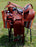 Horse Western Barrel Show Pleasure LEATHER SADDLE Bridle  50175