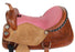 Horse Western Barrel Show Pleasure LEATHER SADDLE Bridle  50223PK