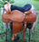 Horse Western Barrel Show Pleasure LEATHER SADDLE Bridle  50DCC1