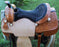 Horse Western Barrel Show Pleasure LEATHER SADDLE Bridle  50DCC3