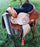 Horse Western Barrel Show Pleasure LEATHER SADDLE Bridle  50DTC2