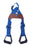 Horse Western Blue Nylon Adjustable Saddle Youth Rider Kids Buddy Stirrups 5158