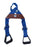 Horse Western Blue Nylon Adjustable Saddle Youth Rider Kids Buddy Stirrups 5158