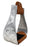 Challenger Western Horse Tack Aluminum Engraved Rubber Grip Saddle Stirrups 5176