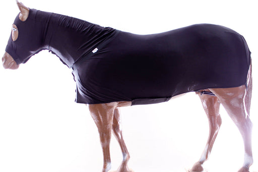 M  Horse Comfort Stretch Lycra Sleazy Full Body Sheet Neck 521MW01BK