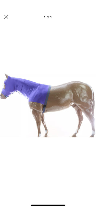 Horse Comfort Stretch Lycra Spandex Neck Hood Mane Stay 521MW0