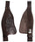 Horse Western Adult Tooled Leather Replacement Saddle Fender Pair 5224