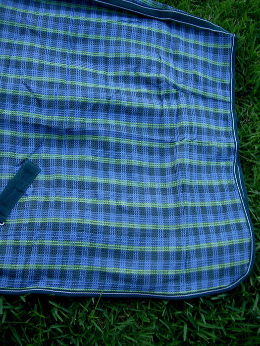 Horse Cotton Sheet Blanket Rug Summer Spring Green 5323