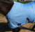 Horse Stretchable Cotton Sheet Blanket Rug Summer Spring Winter Blue 5340