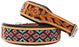 Dog Puppy Collar Genuine Cow Leather Padded Canine  60131