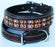 Bling Rhinestone Dog Puppy Collar Crystal Western Cow Leather  6015