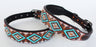 Dog Puppy Collar Cow Leather Adjustable Padded Canine 6035TR
