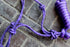 Horse Nylon Rope HALTER Lead Rope Purple Tack Noseband 60652