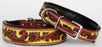 Small 13''- 17'' Dog Puppy Collar Cow Leather Adjustable Padded Canine 6067