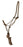 Nylon  Horse Braided Rope Noseband Halter w/ Lead Rope 606EA02