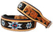 Dog Puppy Collar Cow Leather Adjustable Padded Canine 6075
