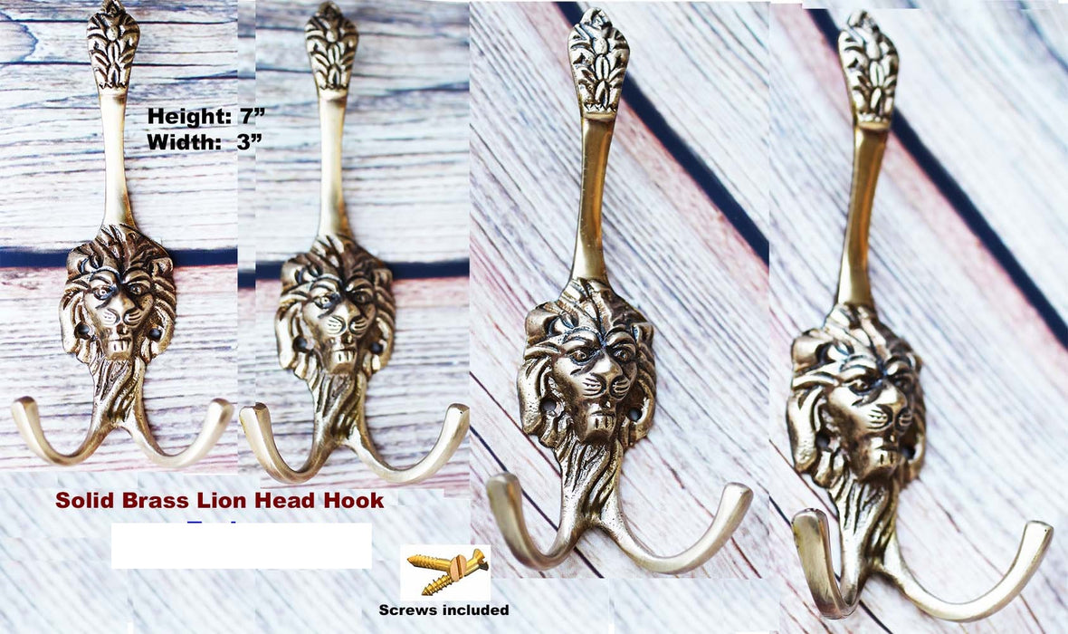 NEW French Solid Brass Horse Head Towel Ring Bath Room Fixtures