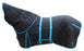 600 Denier Horse Coat Rug Winter Blanket Black Turquoise 6903N