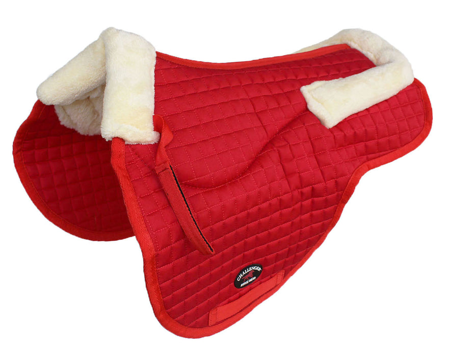 Horse English Quilted Contour Fleece Padded Saddle Pad 72117-120
