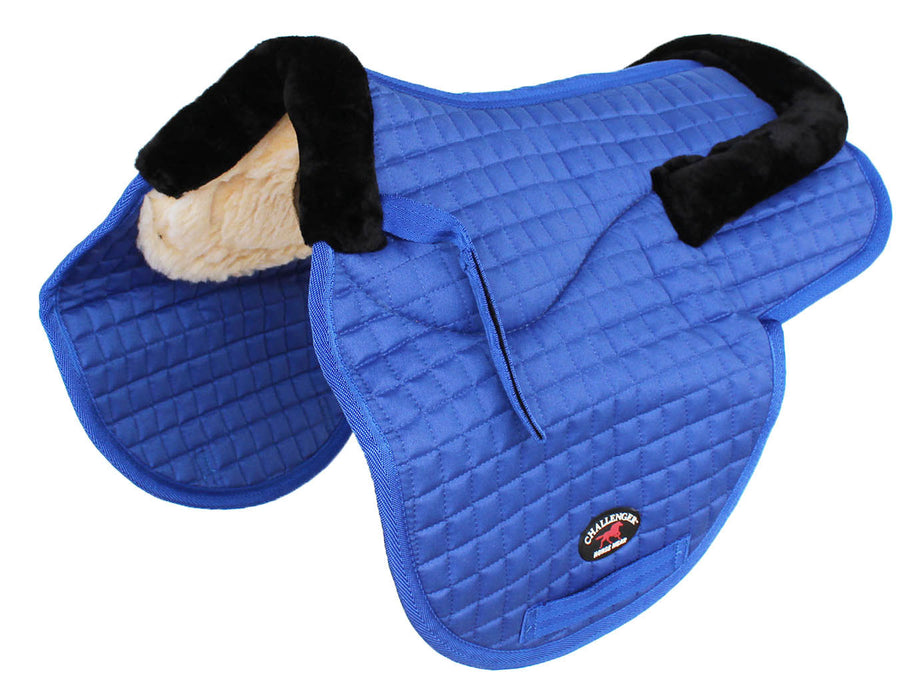 Horse English Quilted Contour Fleece Padded Saddle Pad 72117-120
