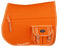 Challenger Horse English Orange Quilted All-Purpose Saddle Pad w/ Pockets 7261