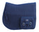 Horse English Quilted All-Purpose Fleece Padded Saddle Pad w/ Pockets Navy 7283
