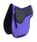 English Quilted Contoured Gel Neoprene Comfort Saddle Pad Purple 72F18