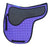 English Quilted Contoured Gel Neoprene Comfort Saddle Pad Purple 72F18