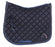 Horse English COB Quilted All Purpose Riding Square Saddle Pad Crystal Navy 72M01C