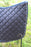 Horse English COB Quilted All Purpose Riding Square Saddle Pad Crystal Navy  72M01F