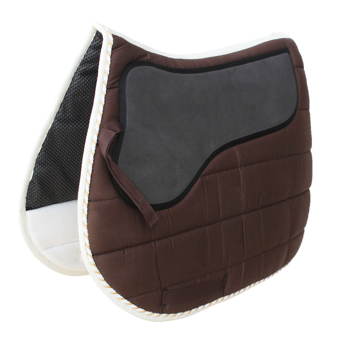 Horse Saddle Pad  English Quilted All-Purpose Shock Absorbing Neoprene 72TS18