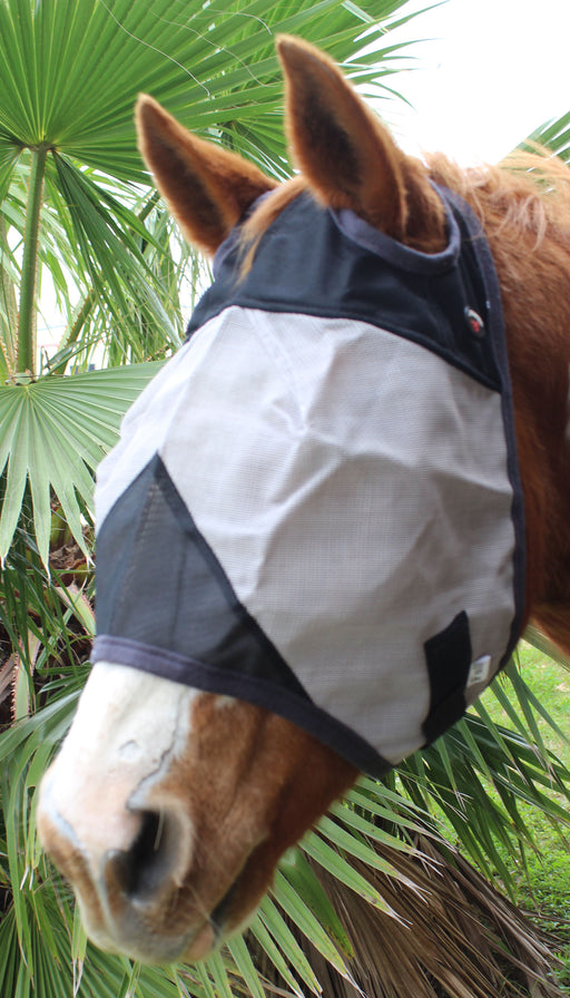 Equine Horse FlyMask Summer Spring Airflow Mesh Scrim 732101BK