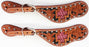 Horse Western Riding Cowboy Boots Leather Spur Straps Tack  7418