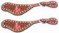 Horse Western Riding Cowboy Boots Leather Spur Straps Tack  7423