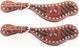 Horse Western Riding Cowboy Boots Leather Spur Straps Tack  7461
