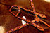 Horse Western Riding Leather Bridle Headstall Breast Collar Tack Pink 7638