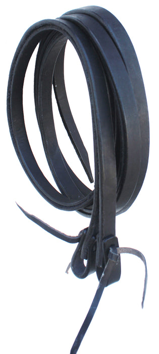 Horse Western Black Leather Padded Bitless Training Sidepull Bridle Reins 77RS19BK-F
