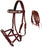 Horse Western Leather Beaded Bitless Sidepull Bridle Reins 77RS22MG-F