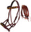 Horse Western Leather Beaded Bitless Sidepull Bridle Reins Sun Flower 77RS24MG-F