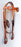 Equine Horse Show Saddle Tack Bridle Western Leather Headstall Browband 7807