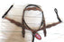 Horse Show Saddle Tack Rodeo Bridle Western Leather Headstall  7849B
