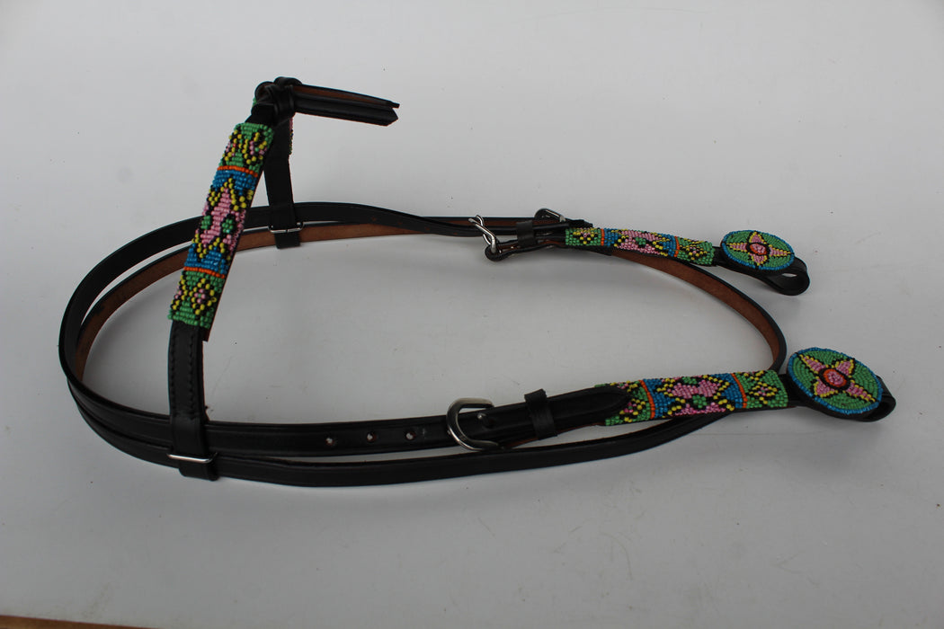 Horse Bridle Western Leather Futurity Headstall 7946H