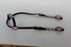 Horse Show Bridle Western Leather Headstall Tack Beaded 7953HA