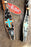 Horse Show Tack Bridle Western Leather Headstall Turquoise 80137H