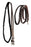 Horse Western Braided Leather Knotted Grip Reins 805LR03