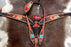 Horse Tack Bridle Western Leather Headstall BreastCollar Turquoise 8061