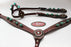 Horse Show Tack Horse Bridle Western Leather Headstall Breast Collar 8227A