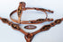 Show Tack Bridle Western Leather Rodeo Headstall Breast Collar 85117